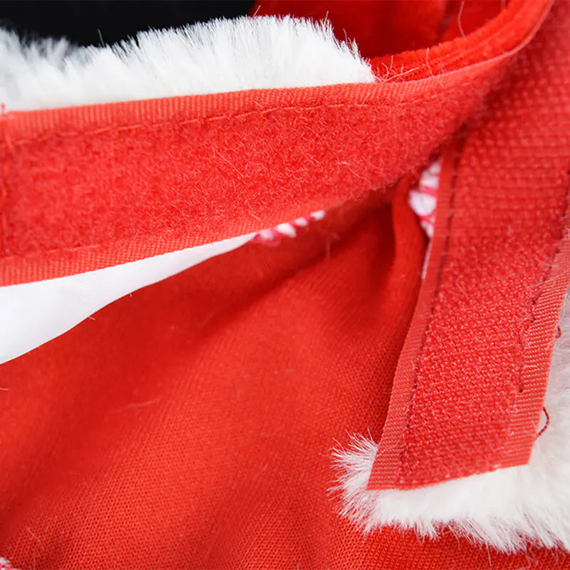 Christmas Dog Costume with Hooded Coat for Pets