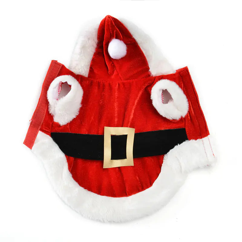 Christmas Dog Costume with Hooded Coat for Pets