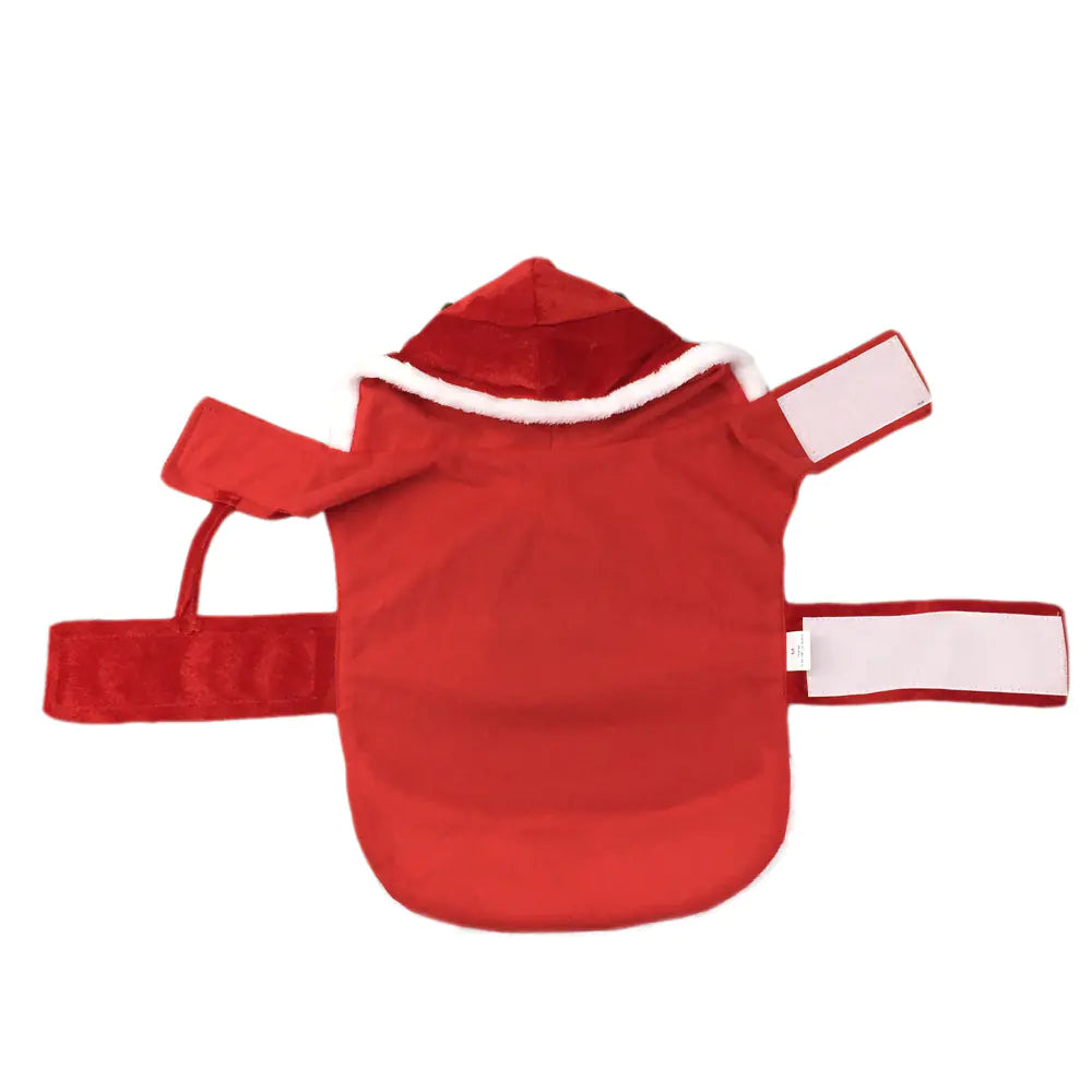2019 Christmas Dog Santa Reindeer Costume Outfit